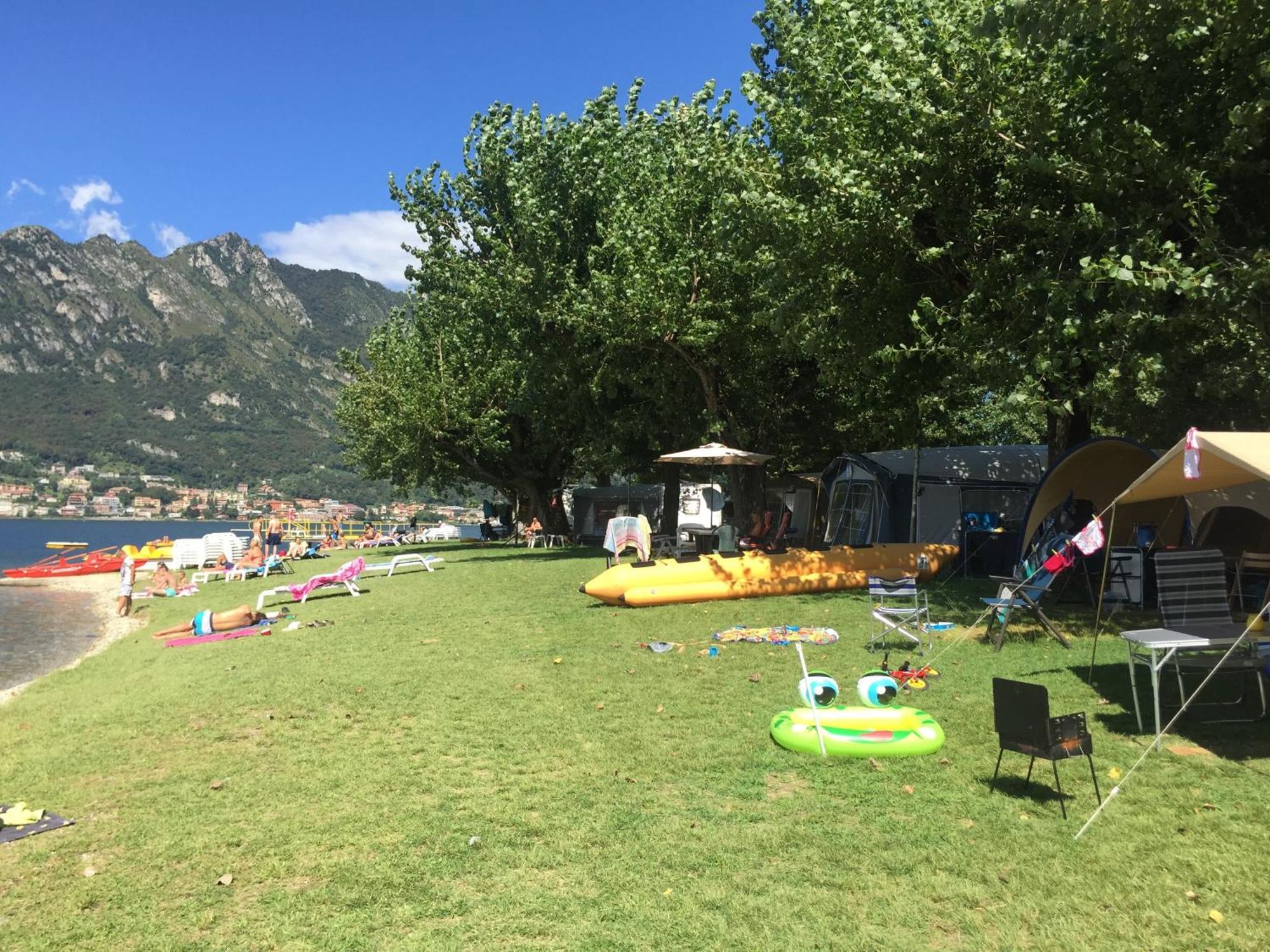 Glamping Camping Rivabella Lecco Exterior foto