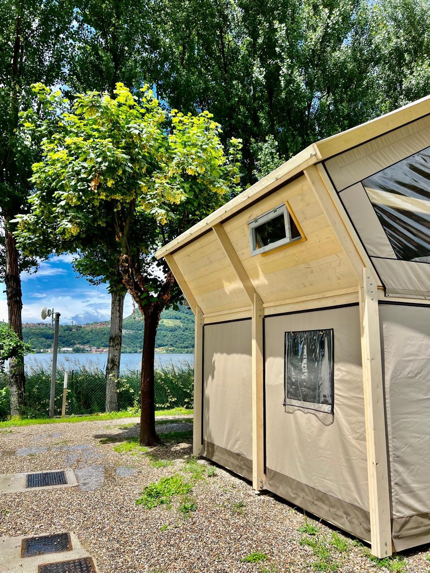 Glamping Camping Rivabella Lecco Exterior foto