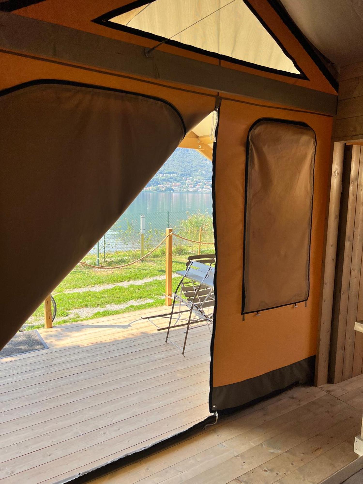 Glamping Camping Rivabella Lecco Exterior foto