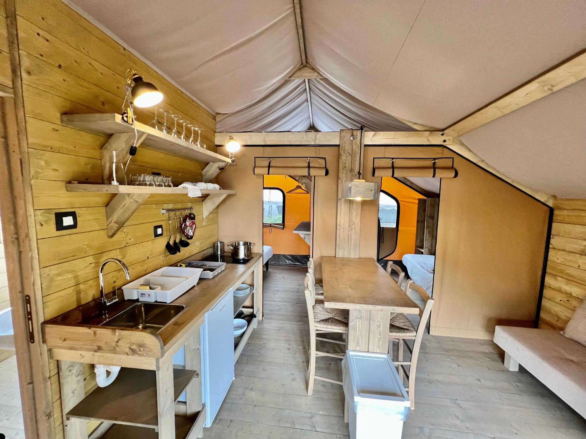 Glamping Camping Rivabella Lecco Exterior foto